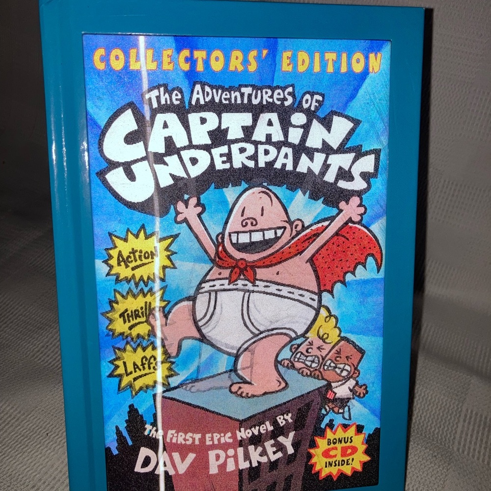 'Captain Underpants' Hard Cover Collectors Edition